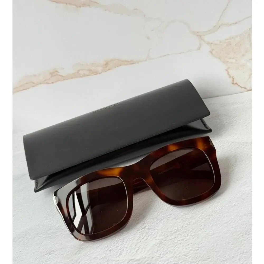 NEW Saint Laurent SL650 Monceau Brown Unisex Sunglasses